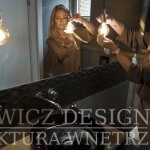 Dom w&nbsp;Markach łazienka. Projekt wnętrza Miśkiewicz Design