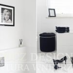 Dom w&nbsp;Markach łazienka. Projekt wnętrza Miśkiewicz Design