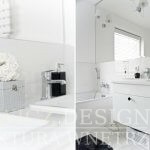 Dom w&nbsp;Markach łazienka. Projekt wnętrza Miśkiewicz Design