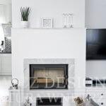 Dom w&nbsp;Markach salon. Projekt wnętrza Miśkiewicz Design