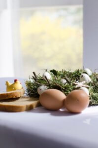 projekt dekoracji pokoju na&nbsp;Wielkanoc