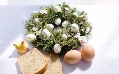 Aranżacja wnętrz i&nbsp;dekoracje wielkanocne-porady architekta