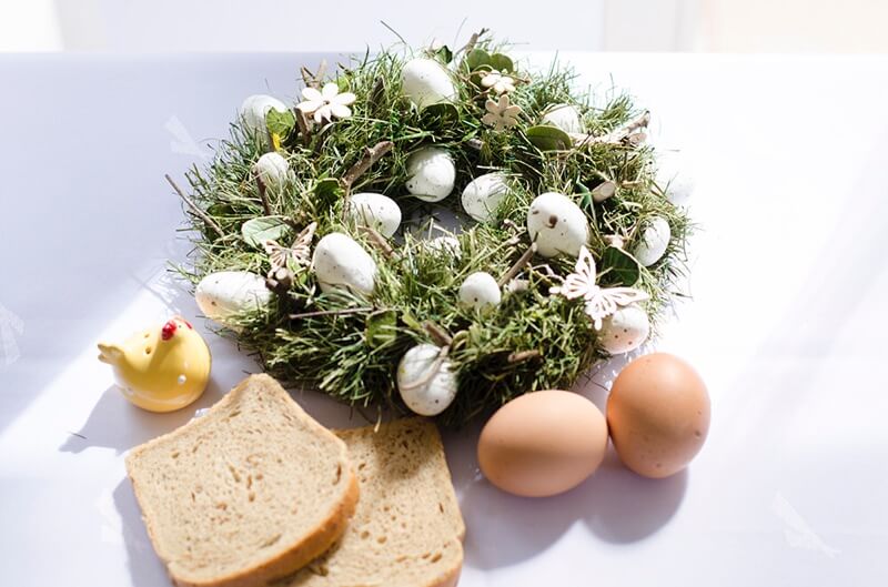 Aranżacja wnętrz i&nbsp;dekoracje wielkanocne-porady architekta