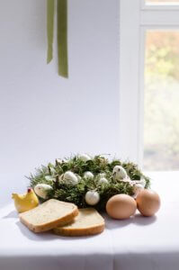 projekt dekoracji pokoju na&nbsp;Wielkanoc