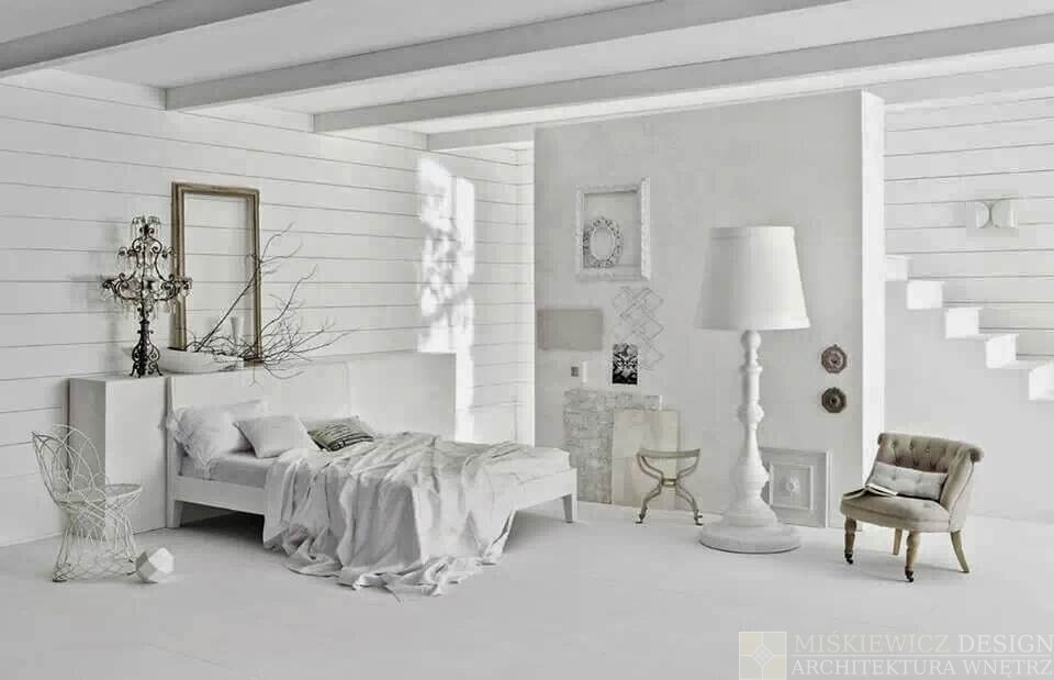 Białe i&nbsp;przytulne wnętrze