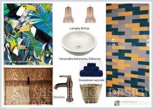 Inspiracje, moodboards, projektowanie wnętrz. Tukan. Projektant wnętrz Miśkiewicz Design