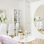 Pastelowe wnętrze realizacja jadalnia