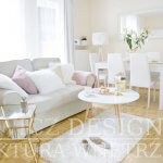 Pastelowe wnętrze realizacja salon