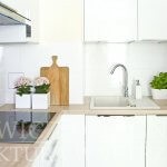 Pastelowe wnętrze realizacja kuchnia