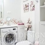 Pastelowe wnętrze realizacja łazienka